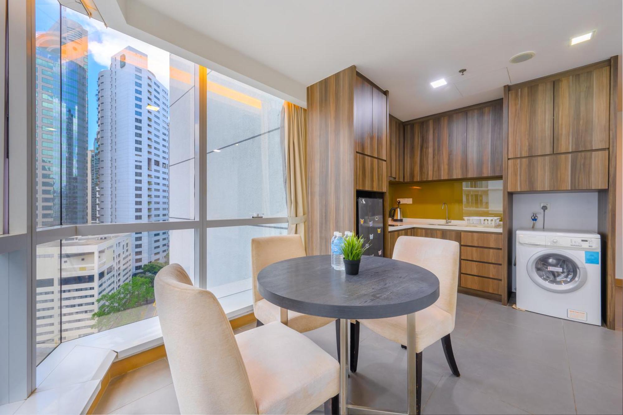 Appartamento Greystone One Bukit Ceylon Kuala Lumpur Esterno foto