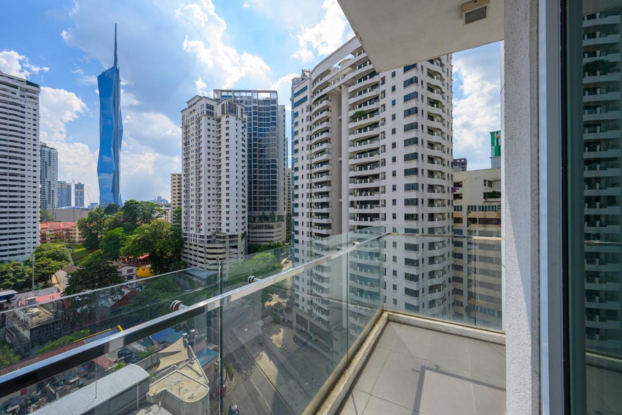 Appartamento Greystone One Bukit Ceylon Kuala Lumpur Esterno foto